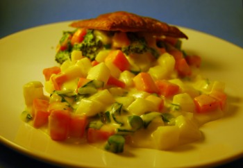 Veggie pot pie